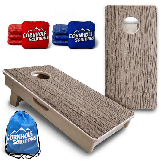 Weathered Oak - Mini or Vacation Size Cornhole Boards