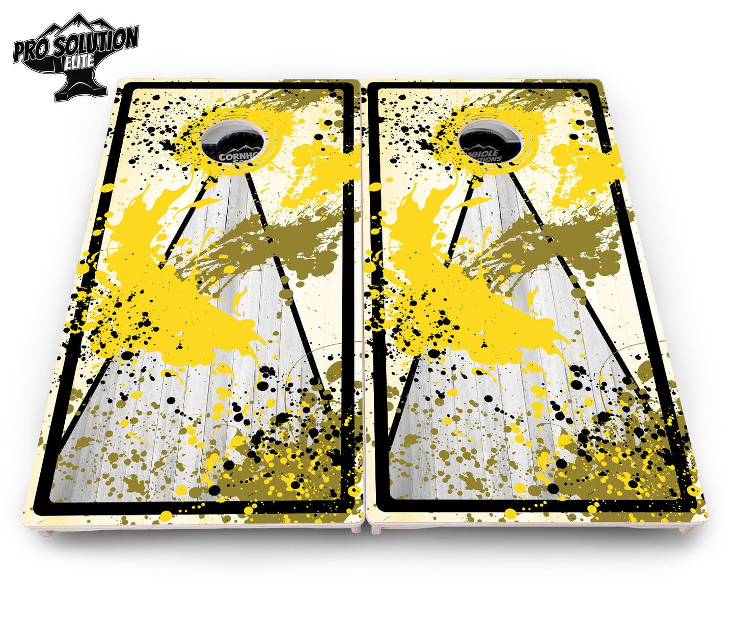 Paint Splatter Cornhole Boards - 8 Designs - Pro Elite Series