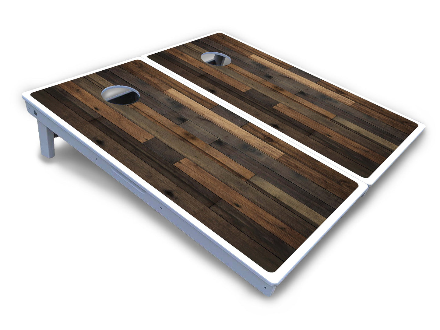 Wood Panels Cornhole Boards - All Weather Series
