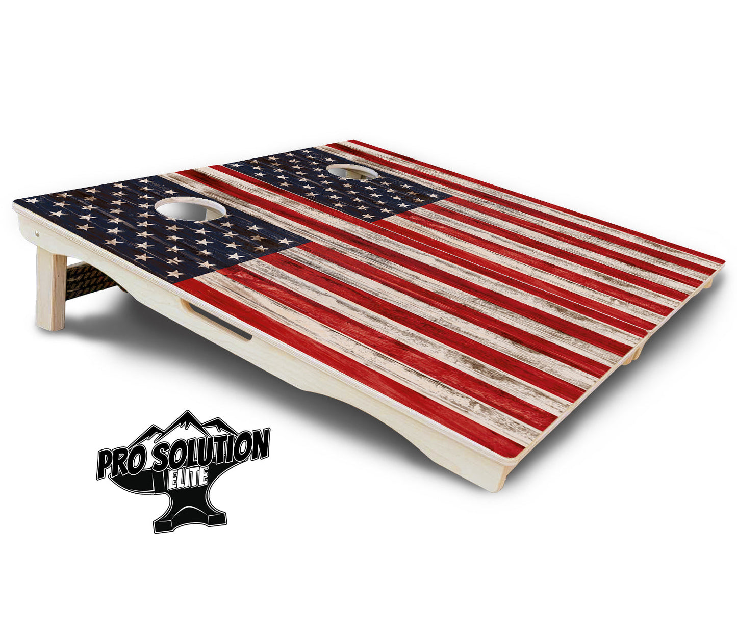 Antique Flag510 Cornhole Boards - Pro Solution Elite Series