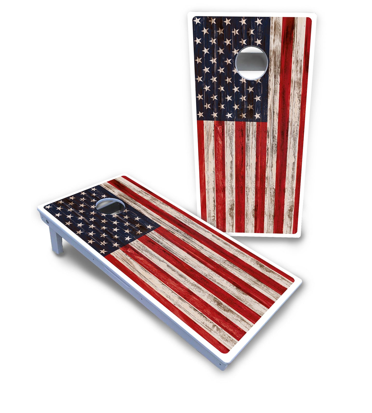 Antique Flag510 Cornhole Boards - All Weather Series