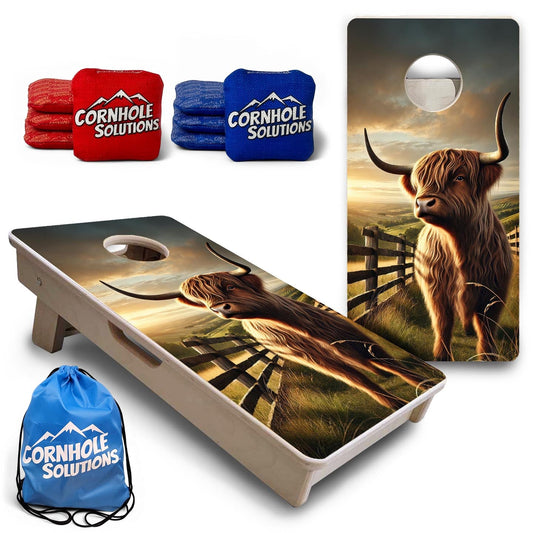 Highland Heritage - Mini or Vacation Size Cornhole Boards