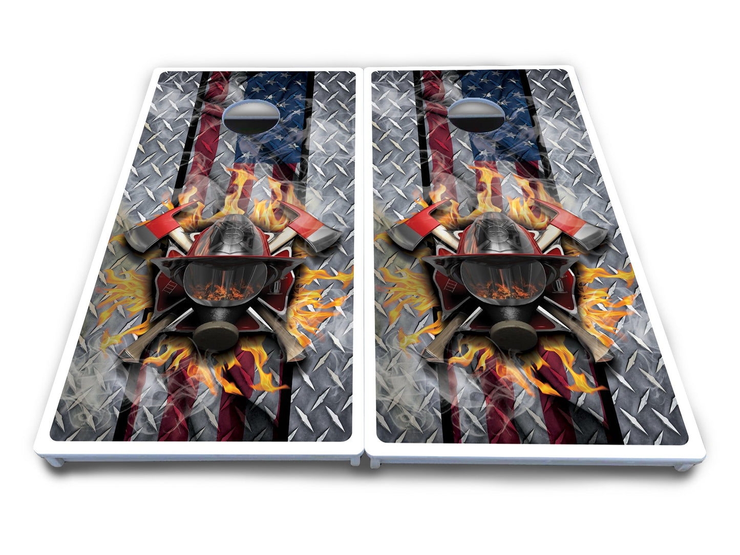 Firefighter Cornhole Boards - All Weather Series