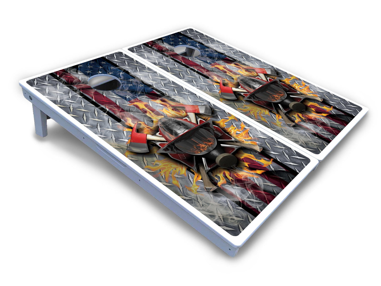 Firefighter Cornhole Boards - All Weather Series