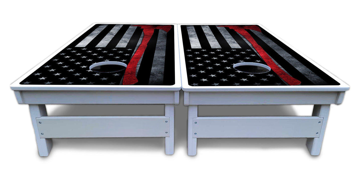Axe Flag Cornhole Boards - All Weather Series