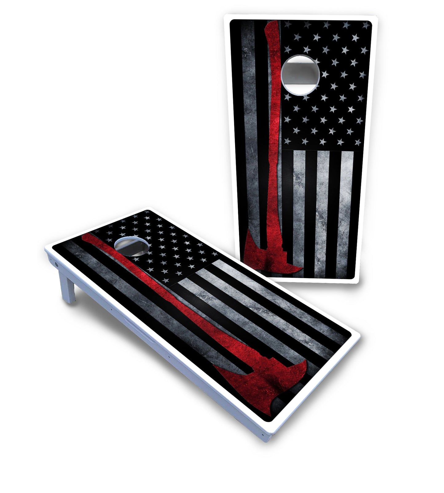 Axe Flag Cornhole Boards - All Weather Series