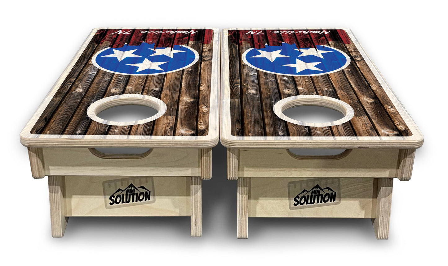 Mini Cornhole Boards - Nashville