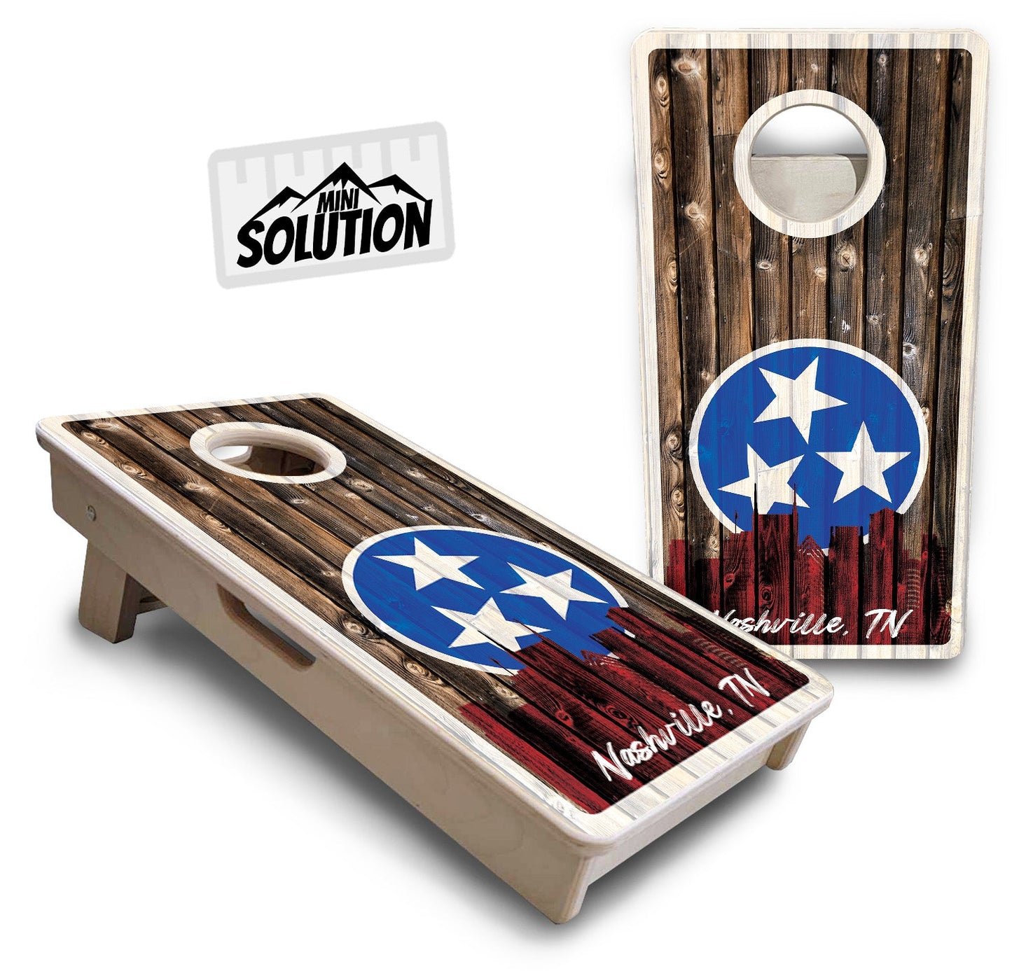 Mini Cornhole Boards - Nashville