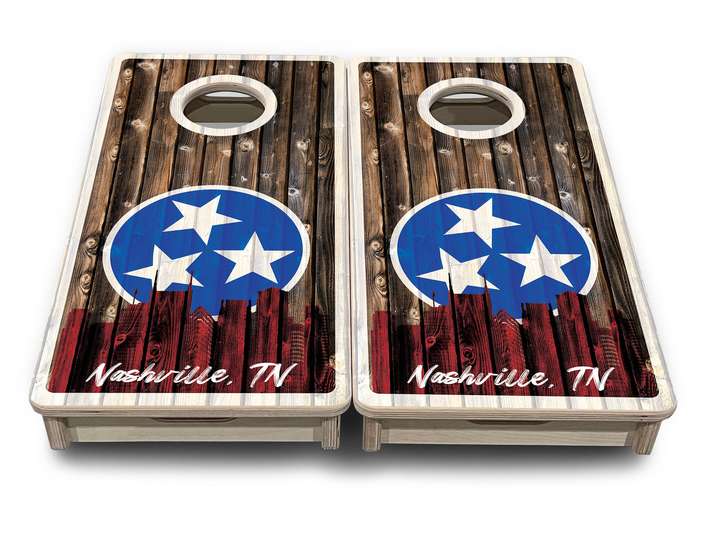 Mini Cornhole Boards - Nashville