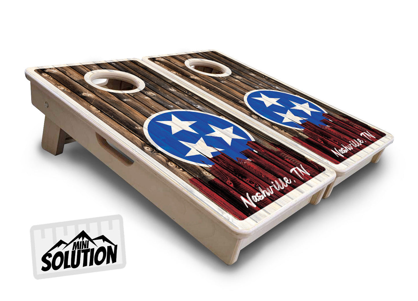 Mini Cornhole Boards - Nashville