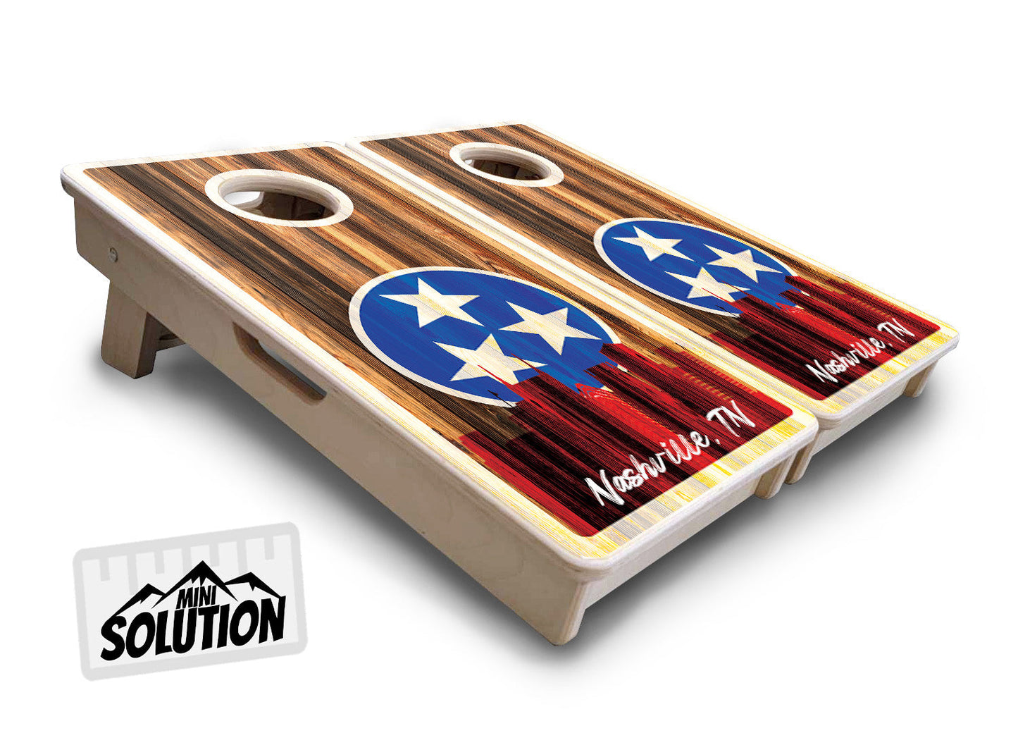 Mini Cornhole Boards - Nashville