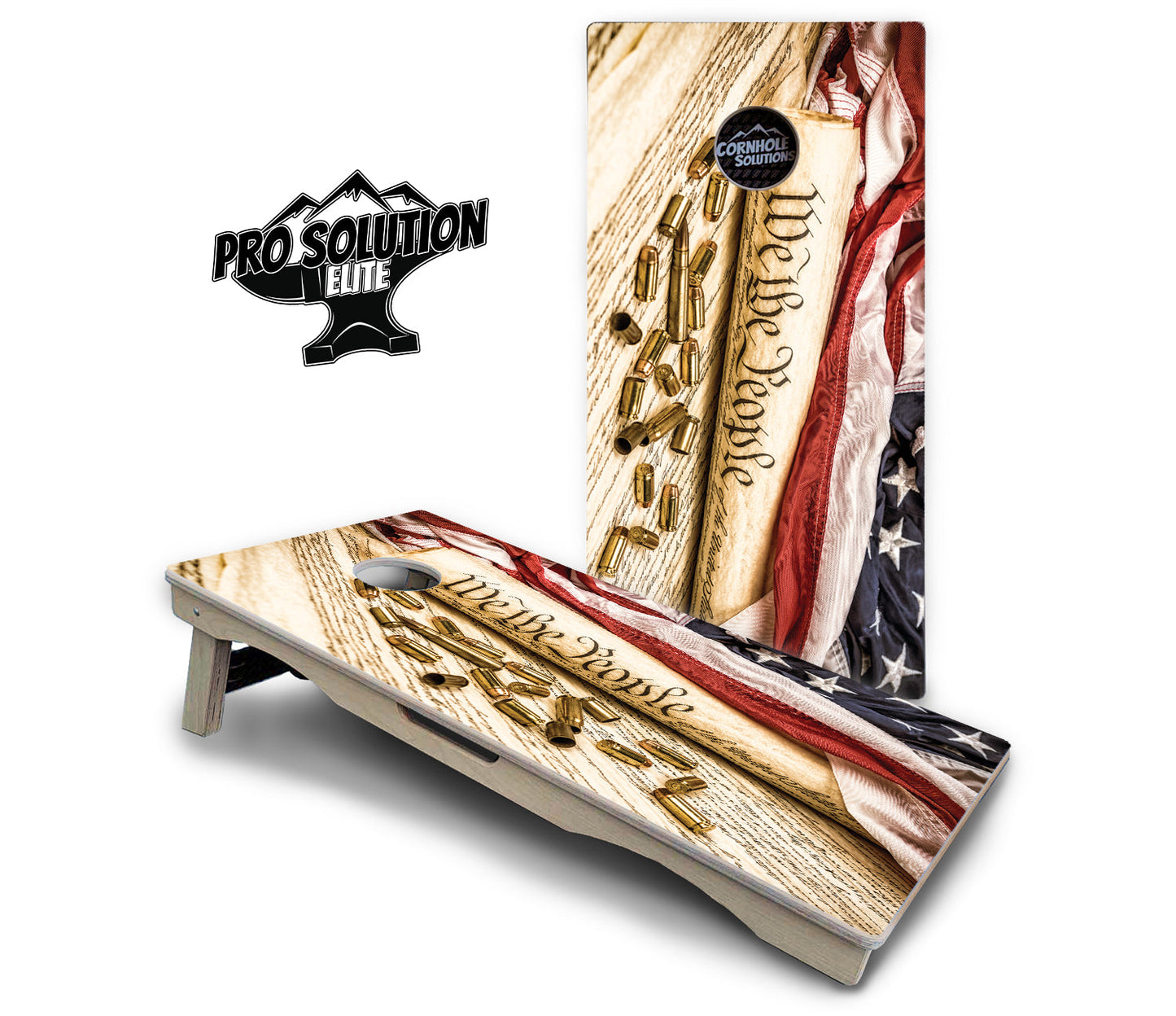 DTOM & WTP Cornhole Boards - Pro Solution Elite Series