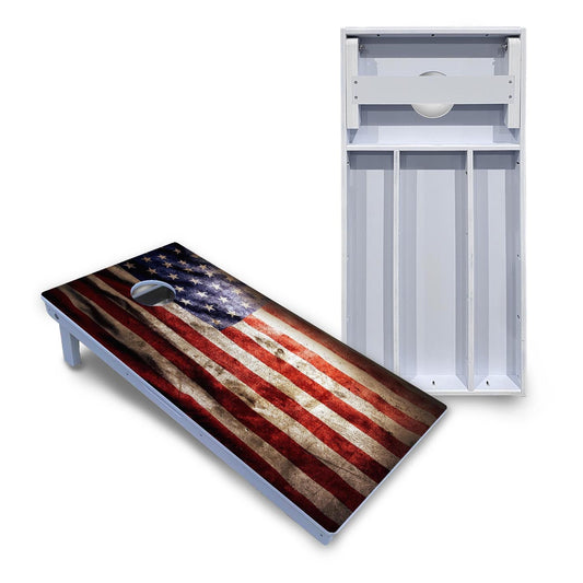 American Flag Cornhole Boards - All Weather Series