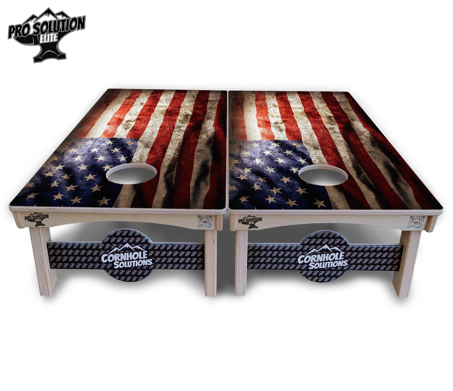 American Flag589 Cornhole Boards - Pro Solution Elite Series