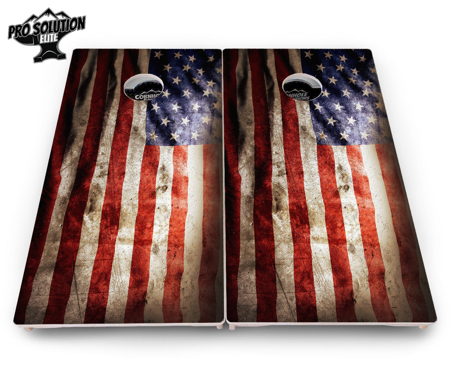 American Flag589 Cornhole Boards - Pro Solution Elite Series