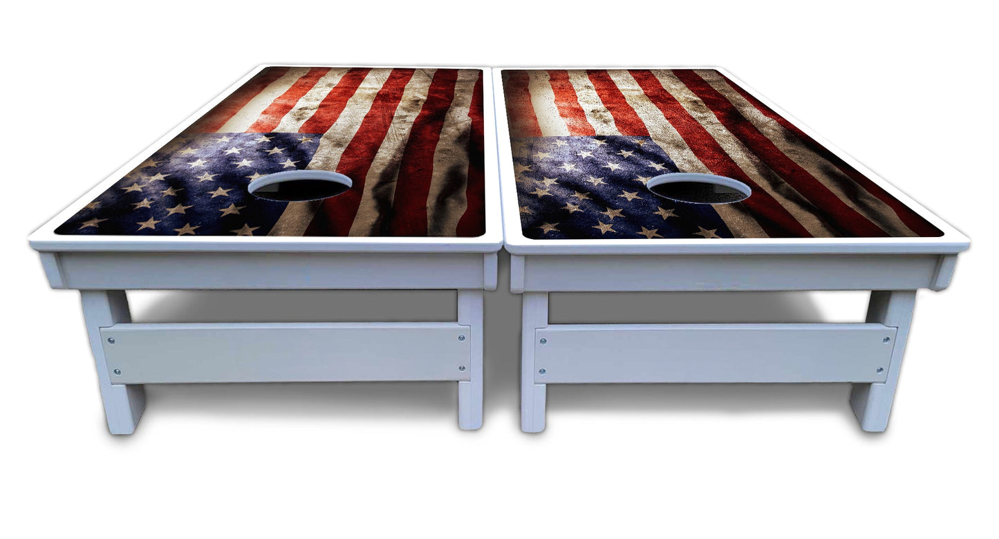 American Flag589 Cornhole Boards - All Weather Series