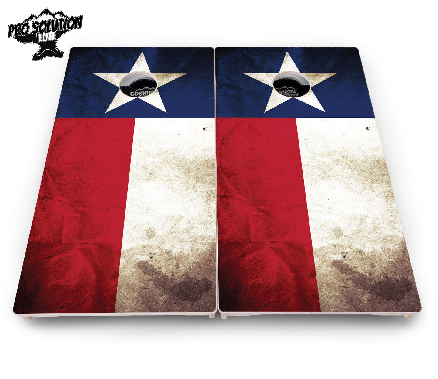 Texas Flag Cornhole Boards - Pro Solution Elite Series
