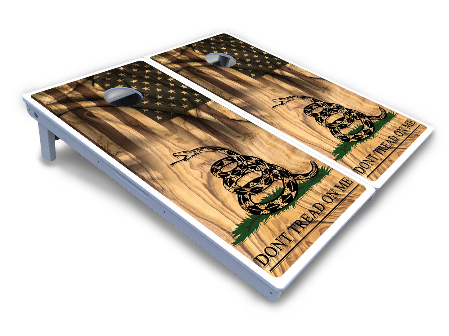 DTOM Flag 3 Cornhole Boards - All Weather Series