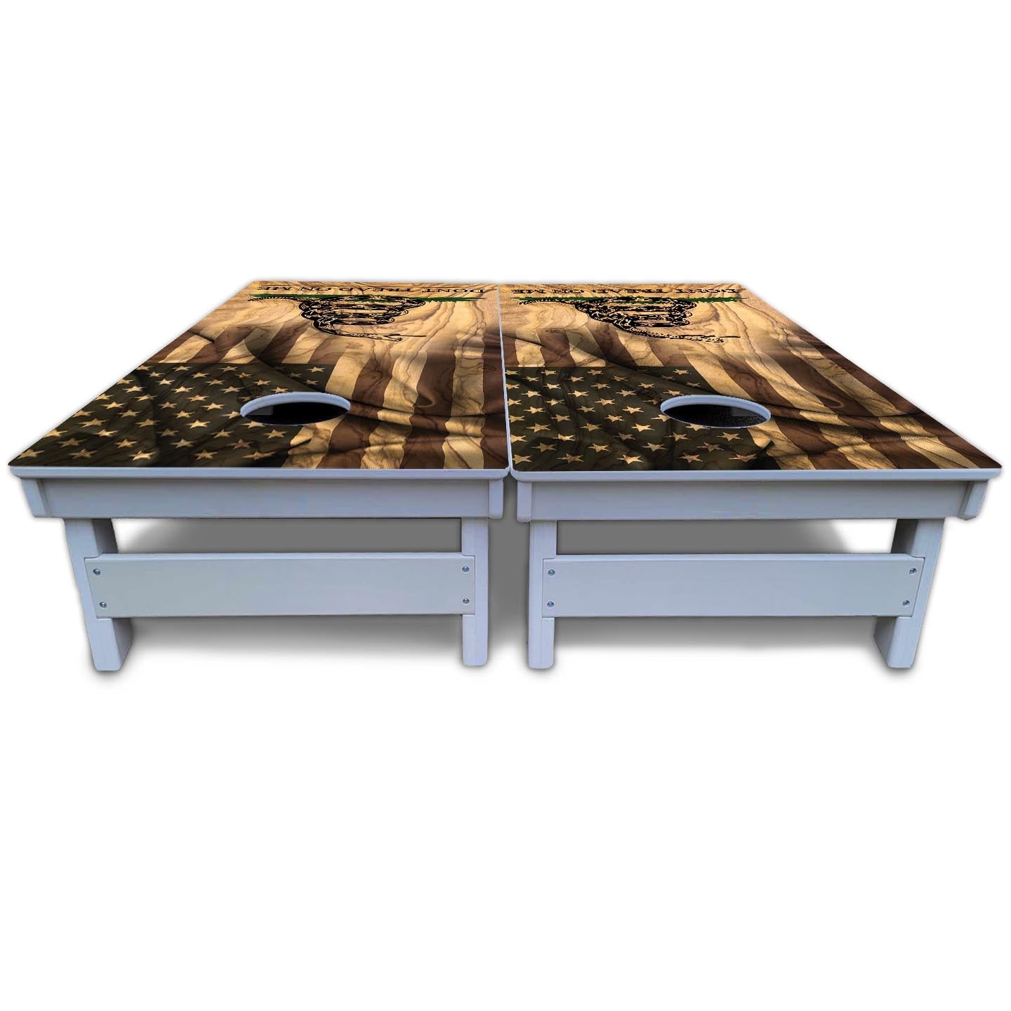 DTOM Flag 3 Cornhole Boards - All Weather Series