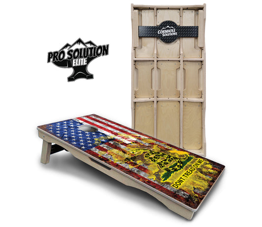 DTOM 1 Cornhole Boards - Pro Solution Elite Series