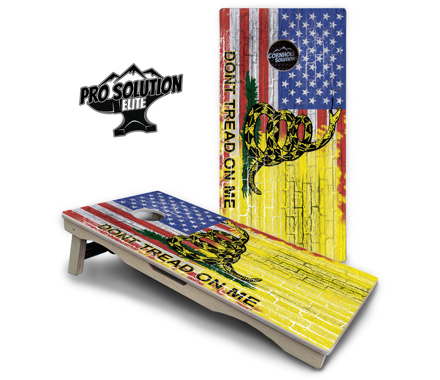 DTOM 2 Cornhole Boards - Pro Solution Elite Series