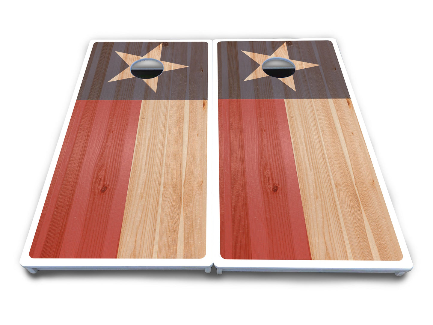 Faded Texas & American Cornhole Boards - All Weather Series