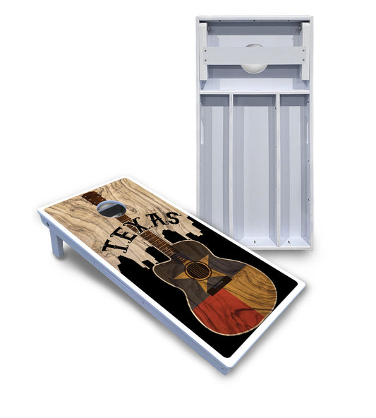 Texas Guitar Cornhole Boards - All Weather Series