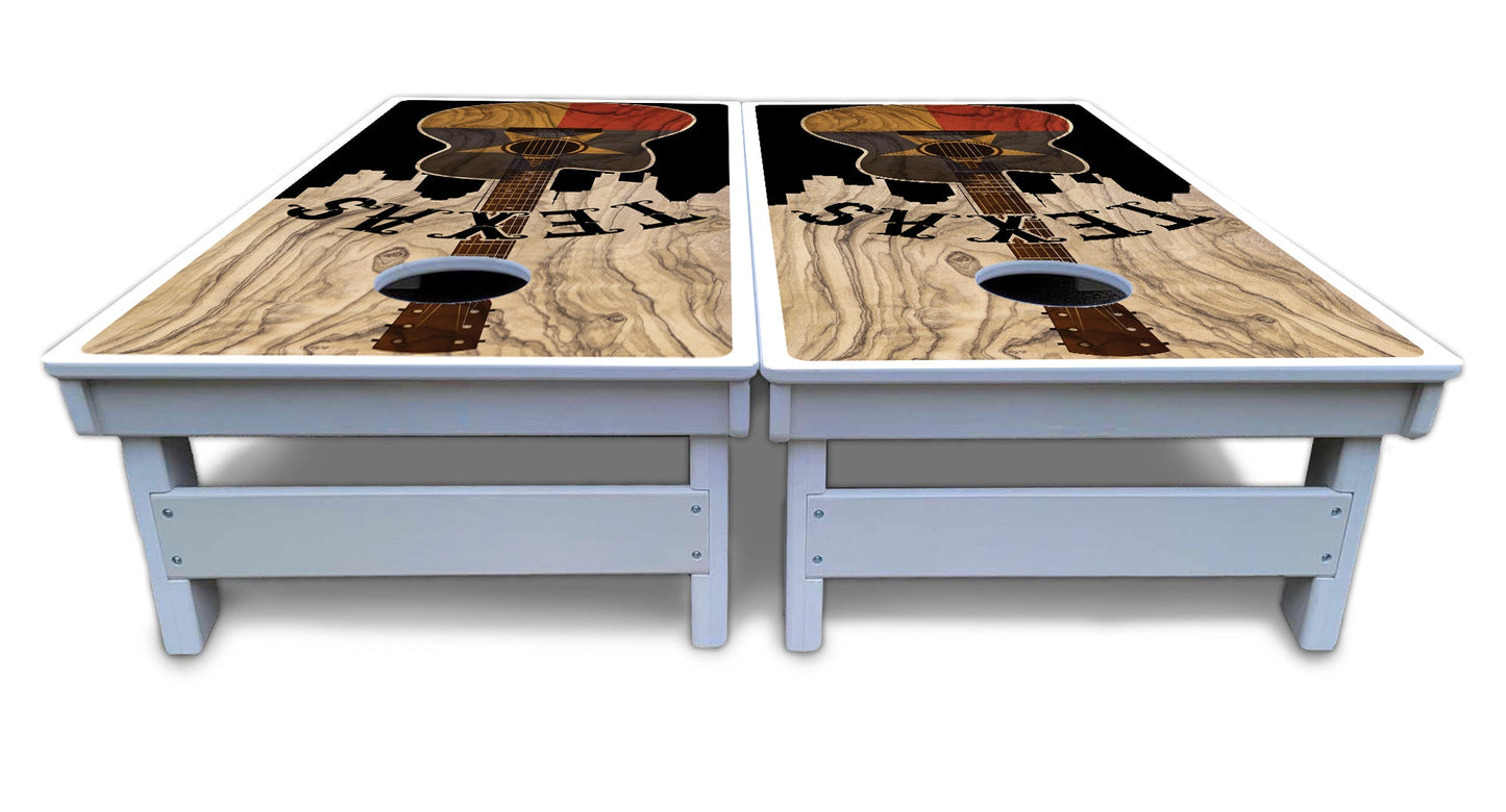 Texas Guitar Cornhole Boards - All Weather Series