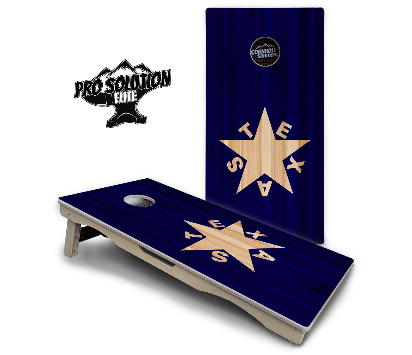 Texas Star Cornhole Boards - Pro Solution Elite Series
