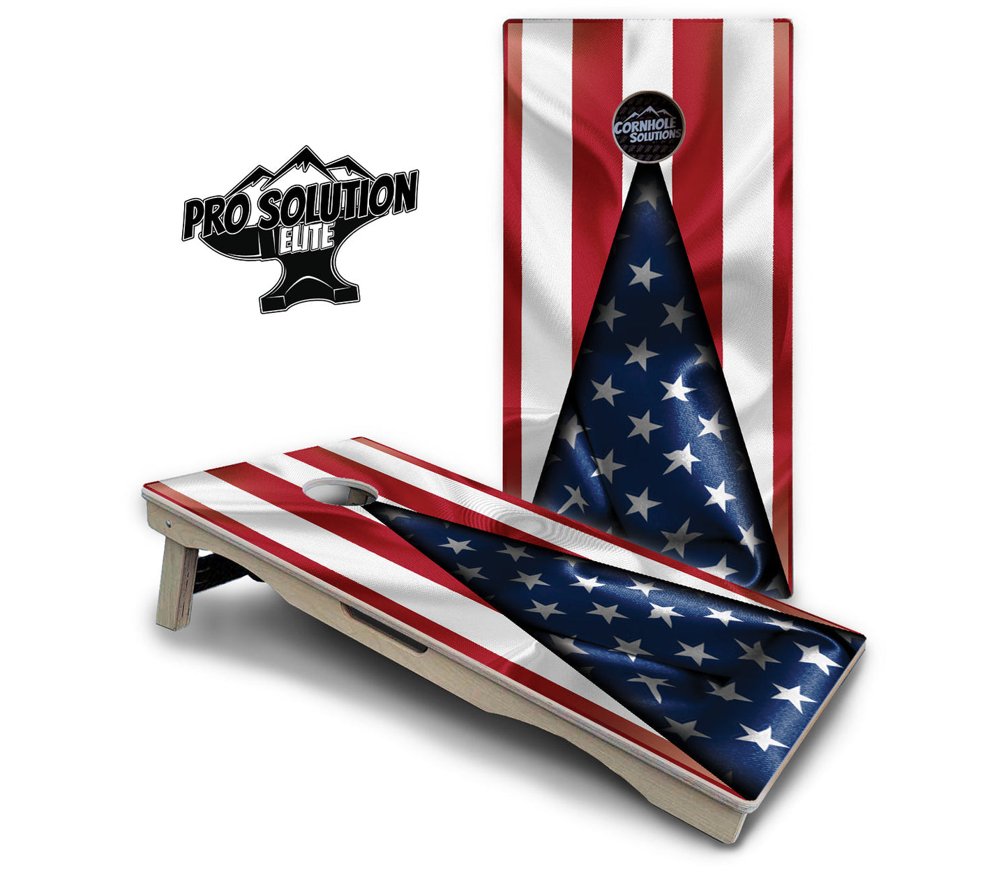 American Flag630 Cornhole Boards - Pro Solution Elite Series