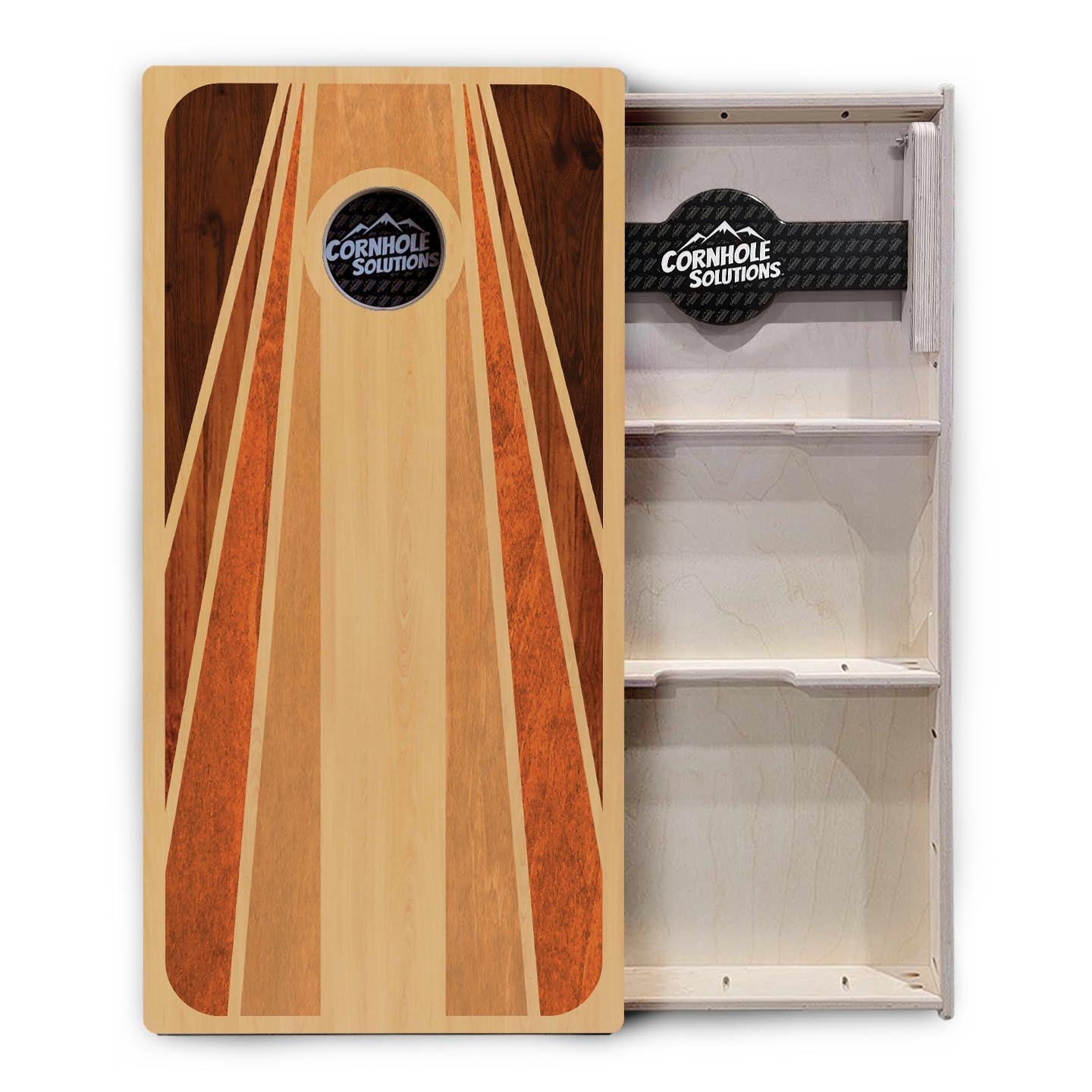 Retro Wood Cornhole Boards - Professional Tournament Series