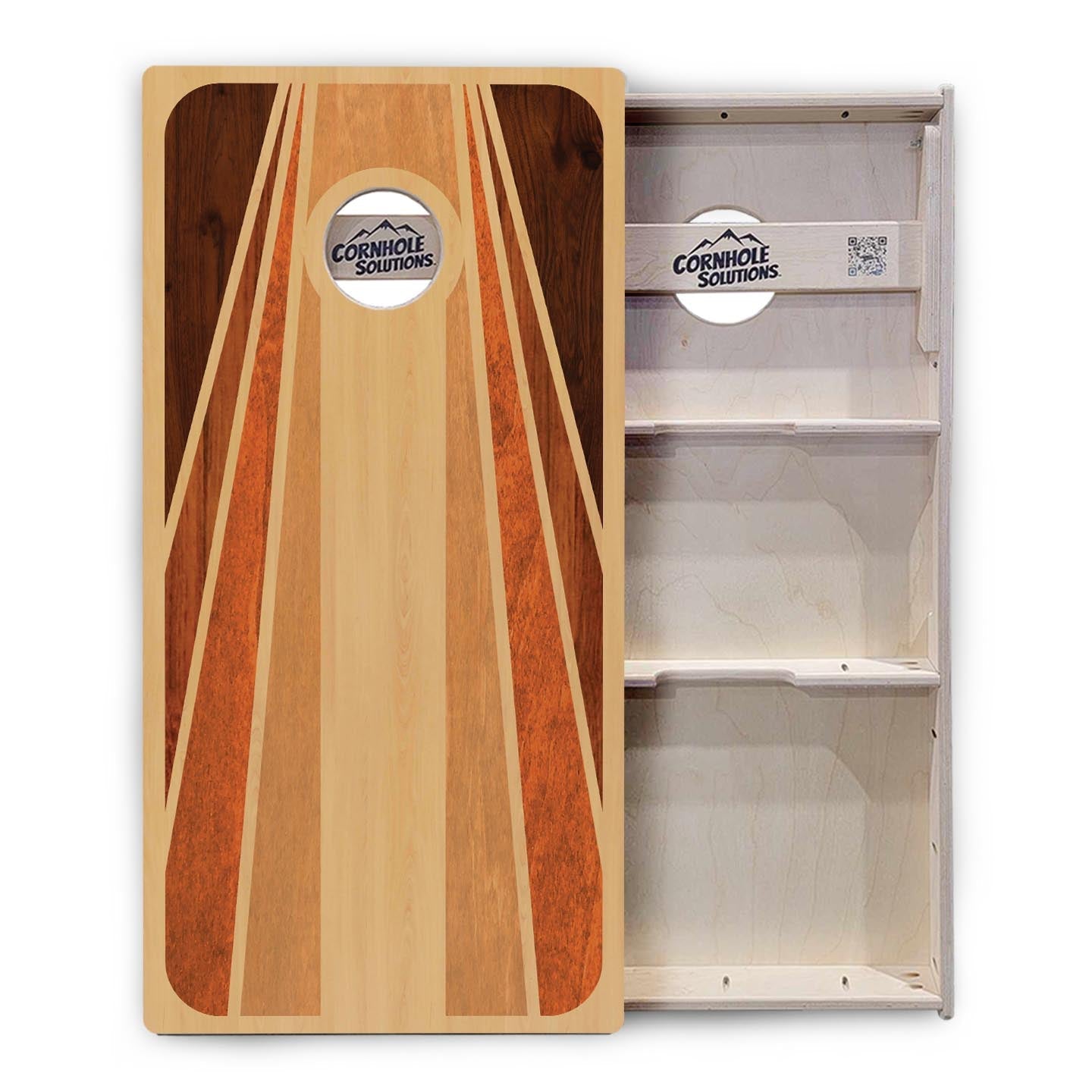 Retro Wood Cornhole Boards - Professional Tournament Series