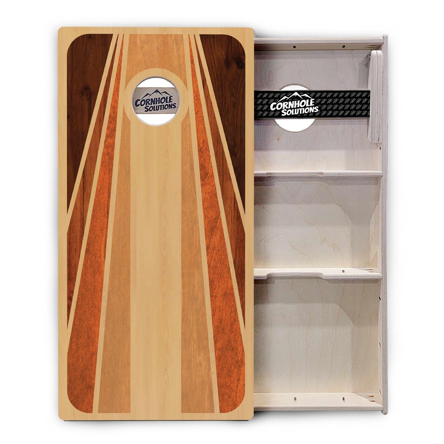 Retro Wood Cornhole Boards - Professional Tournament Series