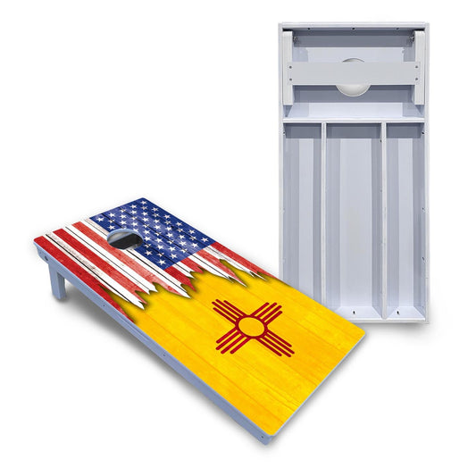 State Flag Designs New Mexico to South Carolina Cornhole Boards - All Weather Series