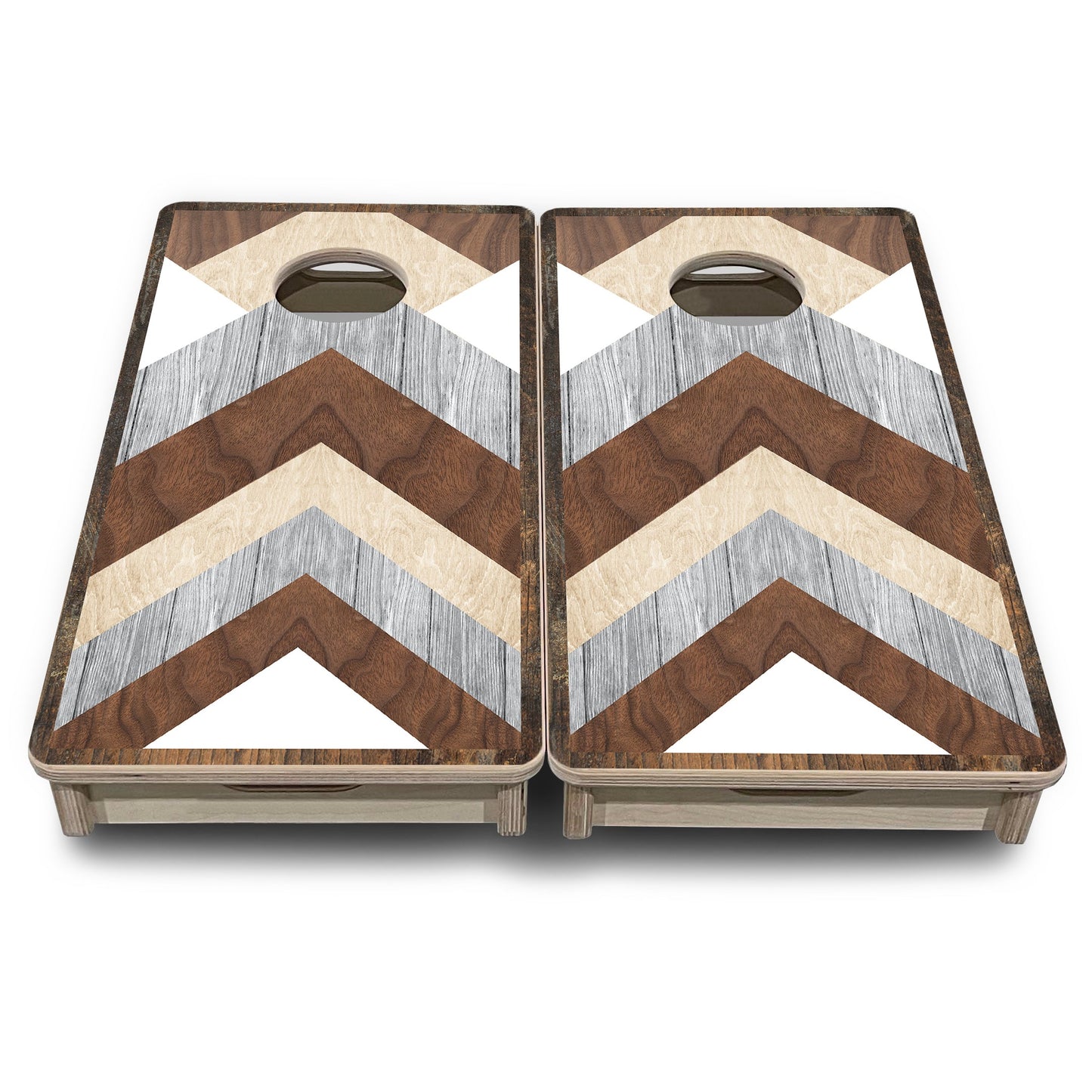 Mini Cornhole Boards - Pallet Wood