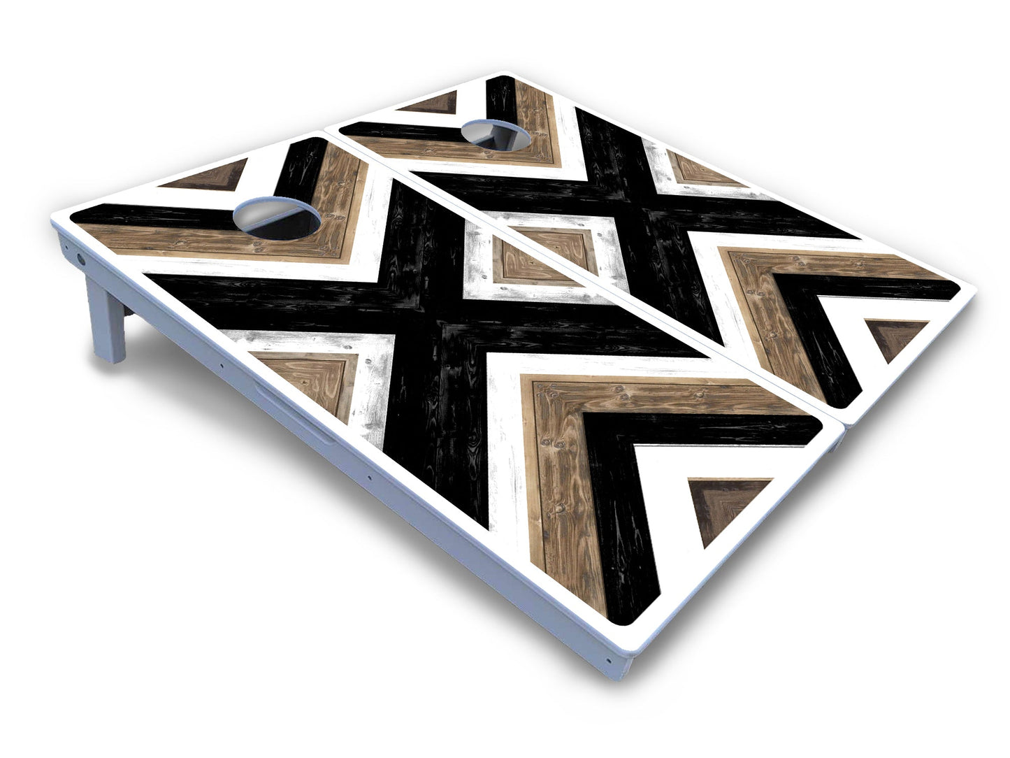 X Pattern Cornhole Boards - All Weather Series