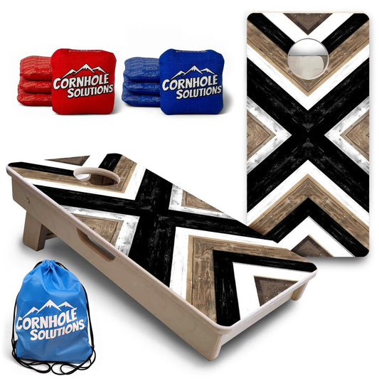 X Pattern - Mini or Vacation Size Cornhole Boards