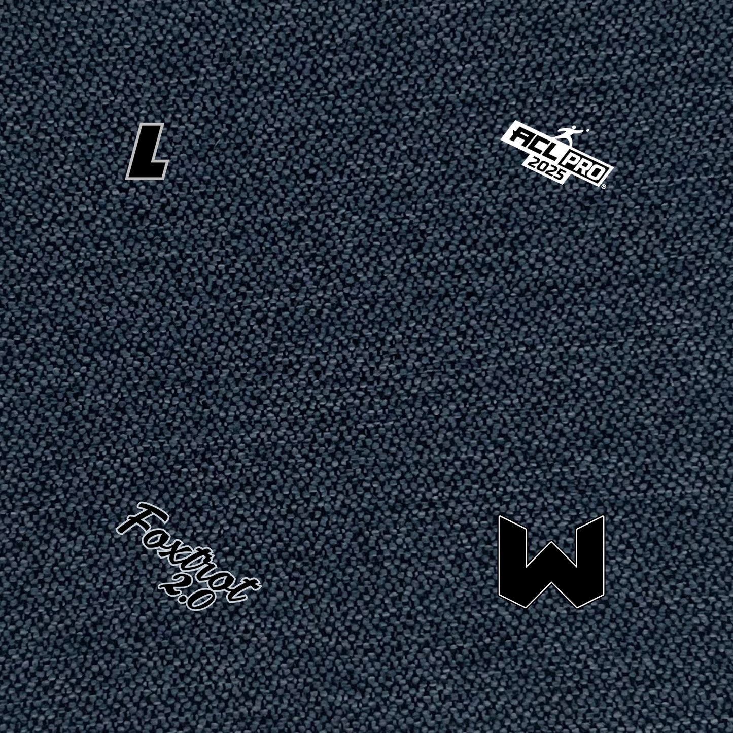 2026 Foxtrot 2.0 Minimal - ACL Pro Stamped Cornhole Bags - Set of 4 bags