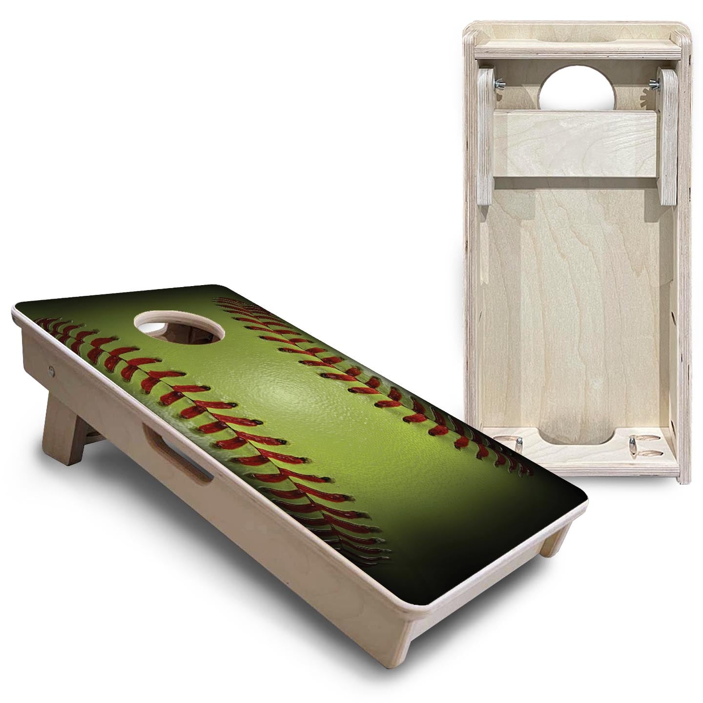 Softball - Mini or Vacation Size Cornhole Boards