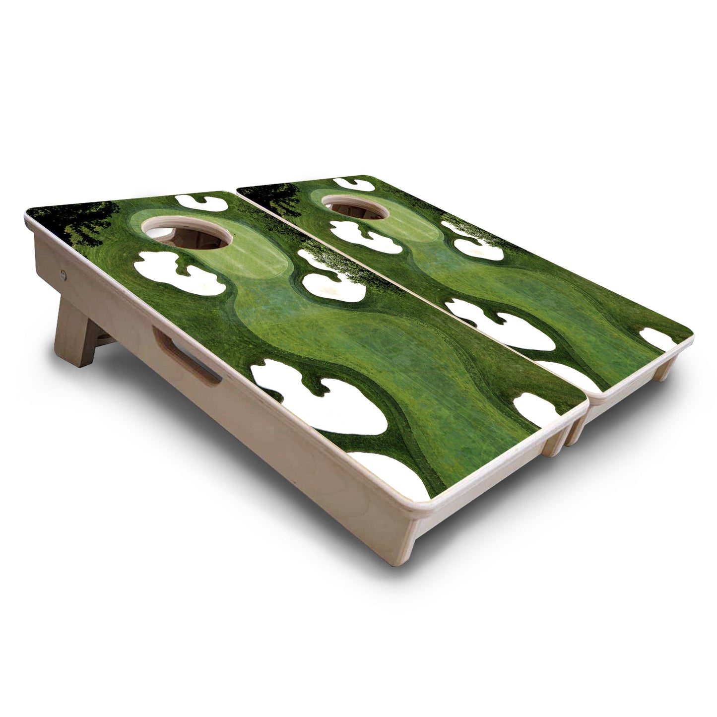 Golf Course - Mini or Vacation Size Cornhole Boards
