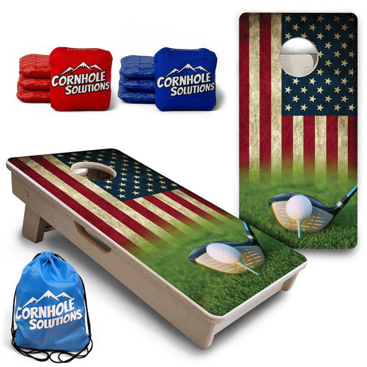Golf Flag - Mini or Vacation Size Cornhole Boards
