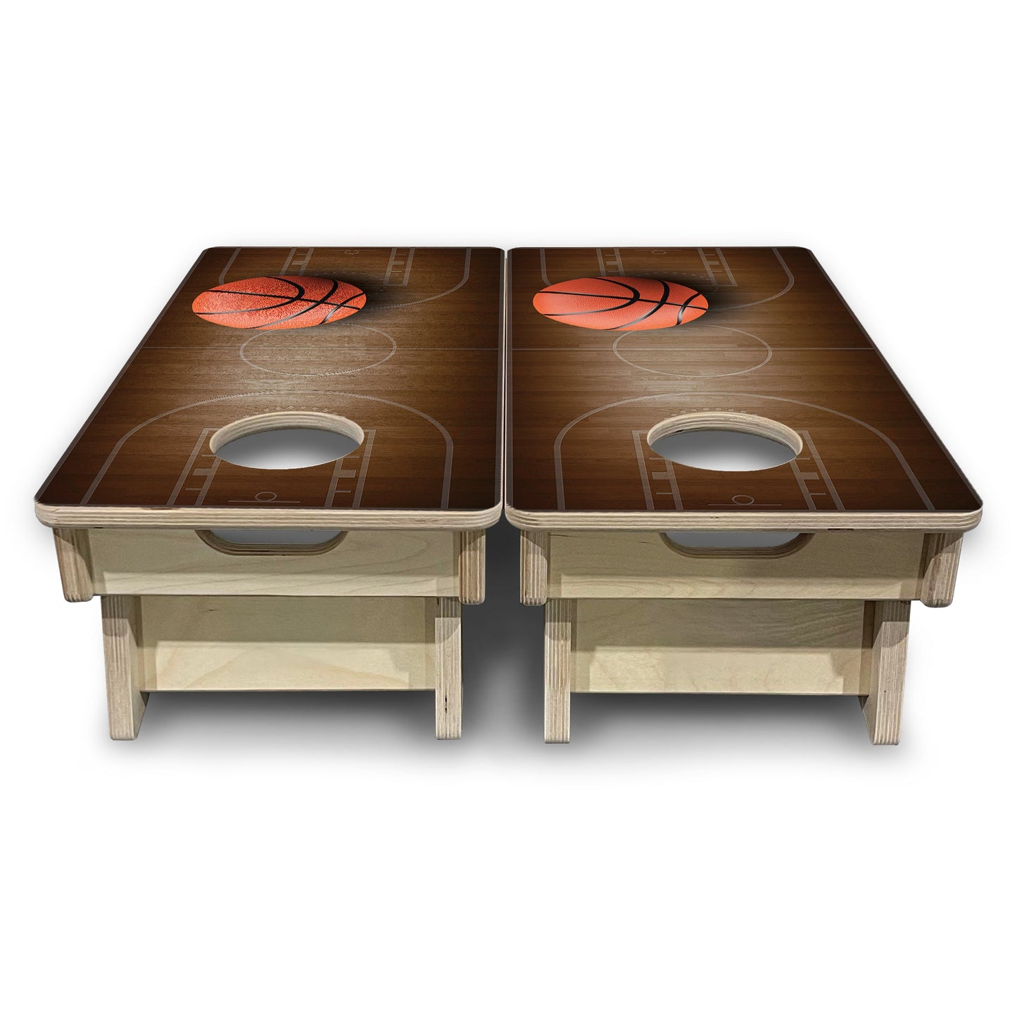 Mini Cornhole Boards - Basketball