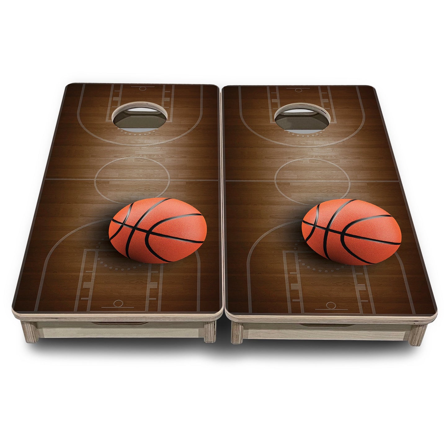 Mini Cornhole Boards - Basketball