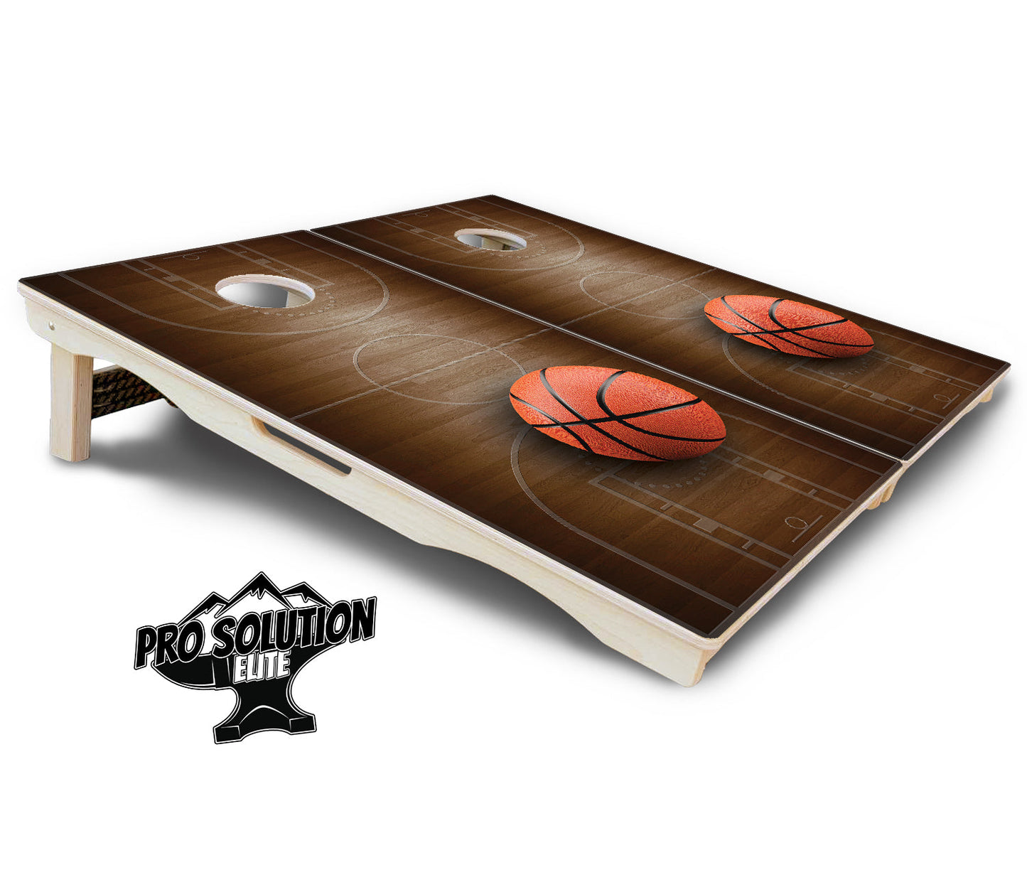 Basketball Cornhole Boards - Pro Solution Elite Series