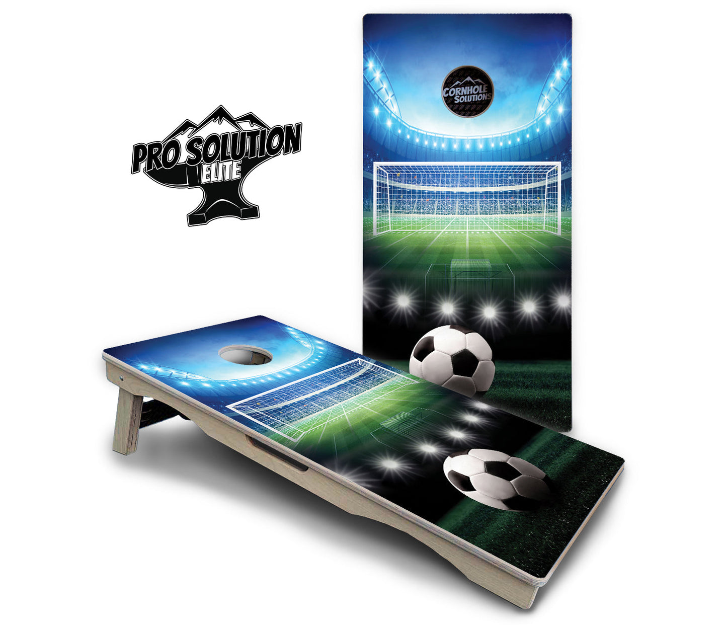 Soccer Cornhole Boards - Pro Solution Elite Series