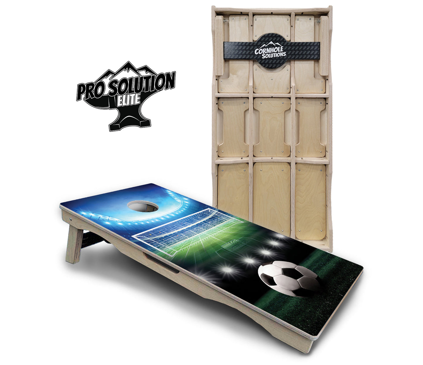 Soccer Cornhole Boards - Pro Solution Elite Series