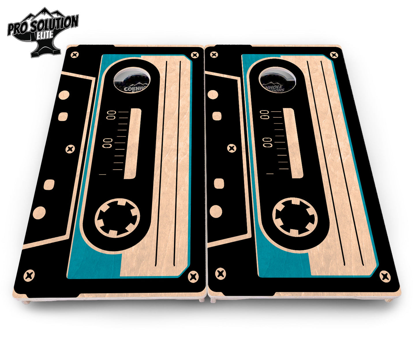 Cassette Tape Cornhole Boards - Pro Solution Elite Series
