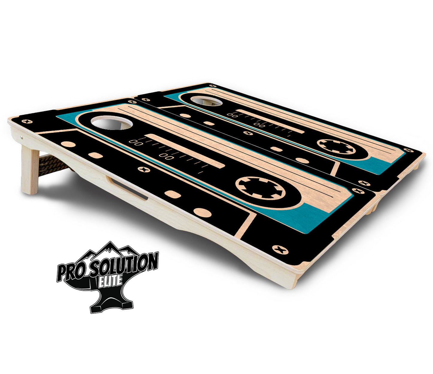 Cassette Tape Cornhole Boards - Pro Solution Elite Series