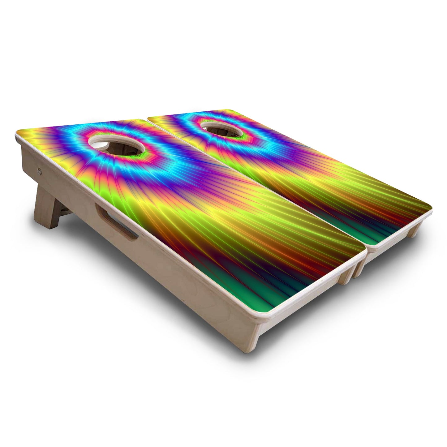 Mini Cornhole Boards - Tie Dye