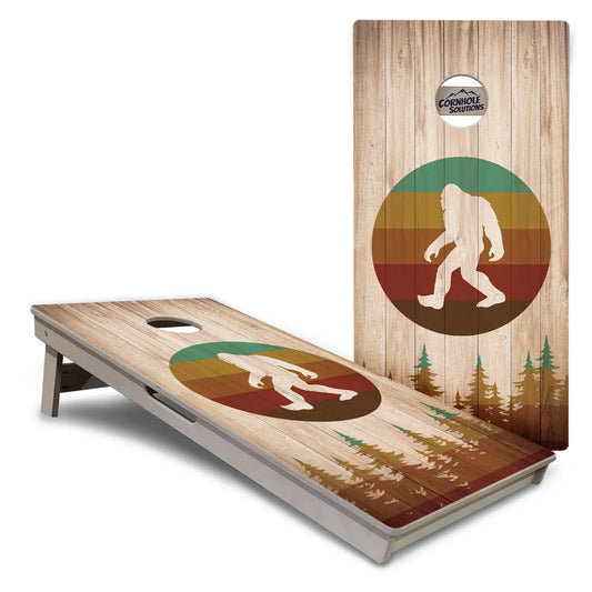 Bigfoot Circle Cornhole Boards – Tournament Series